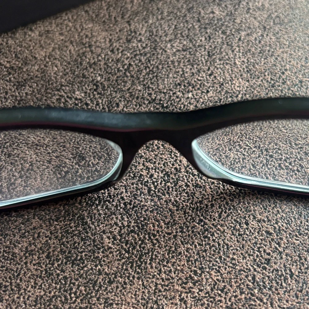 Versace Women's Black Glasses - Picture 7 of 8